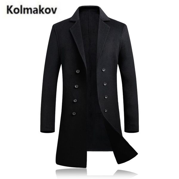 колмаков 2017 новая зима высокого качества для мужчин вскользь двусторонний флис тренчкот, 64% шерстяных ветровка двубортный пиджак, Black
колмаков 2017 новая зима высокого качества для мужчин вскользь двусторонний флис тренчкот, 64% шерстяных ветровка двубортный пиджак, Black