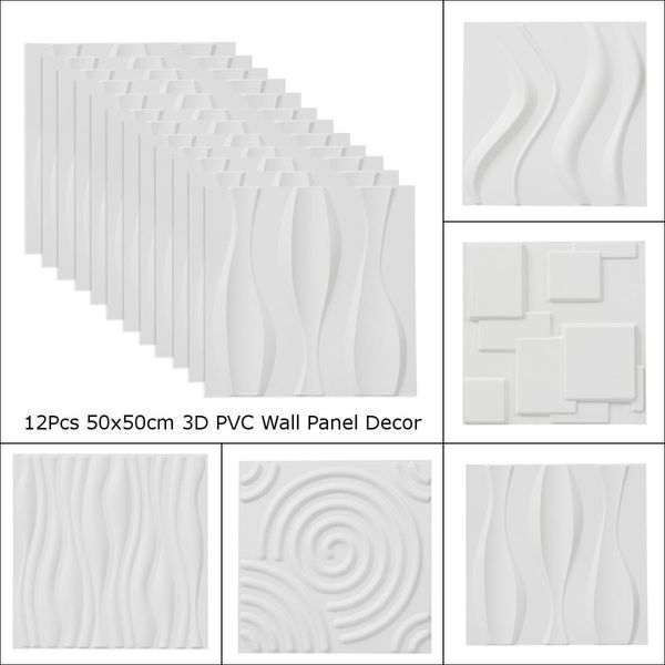 pvc 3d 12pcs wall panel flame retardant waterproof wallpaper living room decal home decor embossed wallpapers stickers 50x50cm
pvc 3d 12pcs wall panel flame retardant waterproof wallpaper living room decal home decor embossed wallpapers stickers 50x50cm