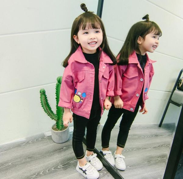 children's wear new 2019 spring and autumn boys and girls twill children's jacket children's cartoon crab jacket girls, White
children's wear new 2019 spring and autumn boys and girls twill children's jacket children's cartoon crab jacket girls, White