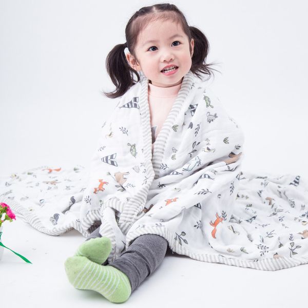 baby swaddle three layers 70% bamboo 30% cotton gauze newborn broad edge baby child dream blanket 120x120cm
baby swaddle three layers 70% bamboo 30% cotton gauze newborn broad edge baby child dream blanket 120x120cm