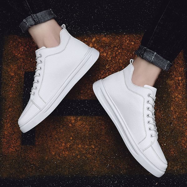 men's shoes outdoor breathable comfortable leather lace fashion men's flat shoes outdoor travel hiking low-sneakers, Black
men's shoes outdoor breathable comfortable leather lace fashion men's flat shoes outdoor travel hiking low-sneakers, Black