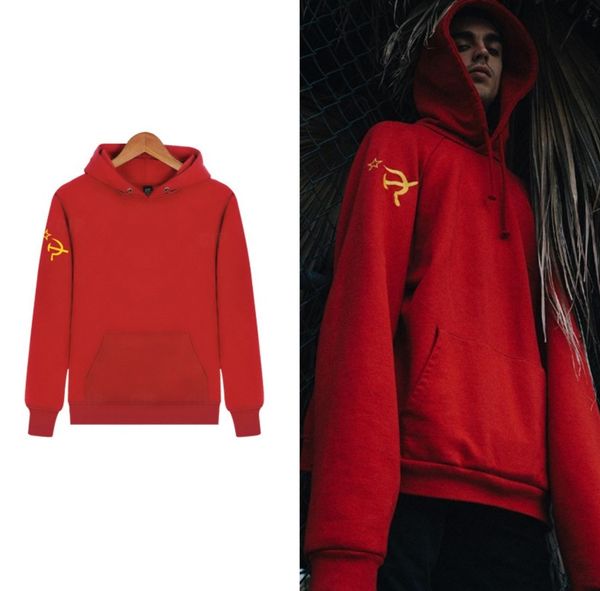 Mens Hoodies Spring Autumn Fleece Hoodies Russian Fashion Hooded Sweatshirt CPC flag Outerwear Harajuku hip hop Streetwear 
Mens Hoodies Spring Autumn Fleece Hoodies Russian Fashion Hooded Sweatshirt CPC flag Outerwear Harajuku hip hop Streetwear