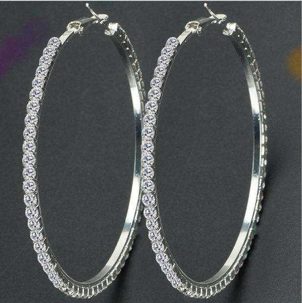 womenswear crystal circle hoop earrings fashion punk jewelry rhinestone earrings pendants gold earrings club hiphop bijoux jewelry designer, Golden;silver
womenswear crystal circle hoop earrings fashion punk jewelry rhinestone earrings pendants gold earrings club hiphop bijoux jewelry designer, Golden;silver
