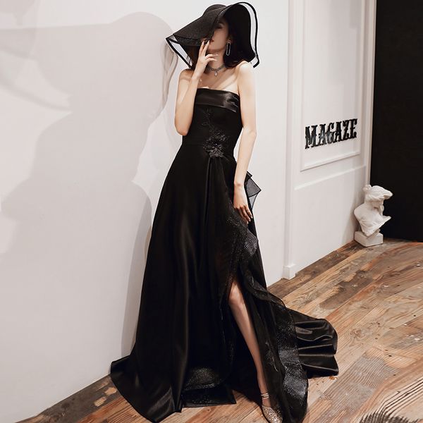 high split evening party dress black off shoulder cheongsam lady asymmetrical women qipao elegant persepective vestidos, Red
high split evening party dress black off shoulder cheongsam lady asymmetrical women qipao elegant persepective vestidos, Red