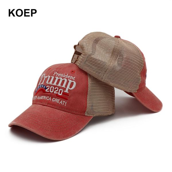 koep new donald trump 2020 cap washed mesh baseball caps keep america great snapback president hat embroidery drop shipping bcndh, Black;white
koep new donald trump 2020 cap washed mesh baseball caps keep america great snapback president hat embroidery drop shipping bcndh, Black;white