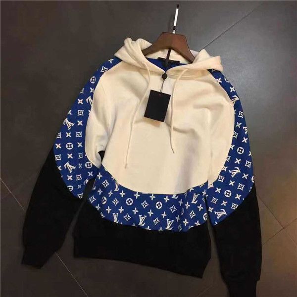 winter new luxurious brands design monogram color blocked sweater pullover men women outdoor streetwear sweatshirt hoodies, Blue;black
winter new luxurious brands design monogram color blocked sweater pullover men women outdoor streetwear sweatshirt hoodies, Blue;black