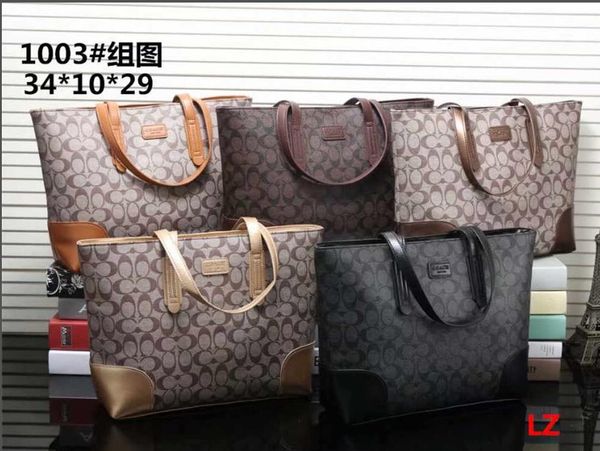 3 piece set new ladies leather handbag female mother bag handbag mother send shoulder bag female bag + small b9053
3 piece set new ladies leather handbag female mother bag handbag mother send shoulder bag female bag + small b9053