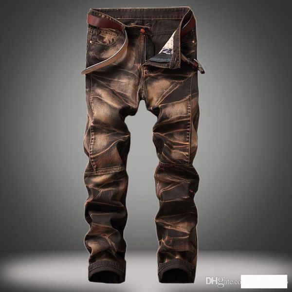 men's jeans ripped skinny jeans fashion designer mens long jeans slim motorcycle moto biker causal mens denim pants hip hop mj011, Blue
men's jeans ripped skinny jeans fashion designer mens long jeans slim motorcycle moto biker causal mens denim pants hip hop mj011, Blue