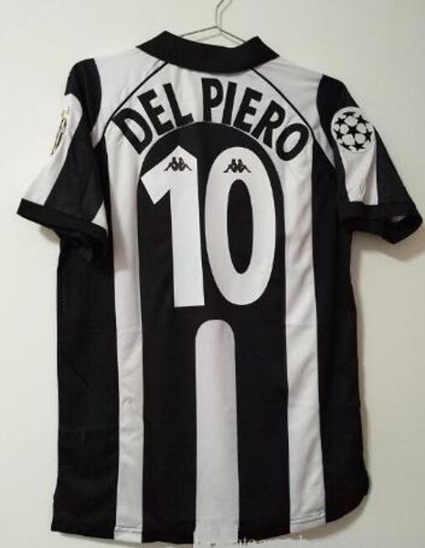 Retro 1997 98 juventu centenary ale andro del piero 10 zidane home occer jer ey football hirt trikot maglia cami eta de fútbol juventu, Black;yellow
Retro 1997 98 juventu centenary ale andro del piero 10 zidane home occer jer ey football hirt trikot maglia cami eta de fútbol juventu, Black;yellow