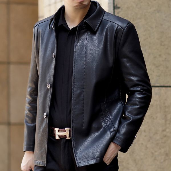 genuine leather clothing mens leather jackets style middle-aged men's suede lapels middle-aged jacket coat m-4xl, Black
genuine leather clothing mens leather jackets style middle-aged men's suede lapels middle-aged jacket coat m-4xl, Black