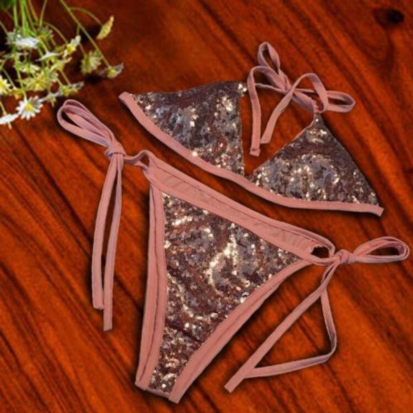 2018 women bandage sequins bikini set push-up padded bra swimwear swimsuit bathing suit
2018 women bandage sequins bikini set push-up padded bra swimwear swimsuit bathing suit