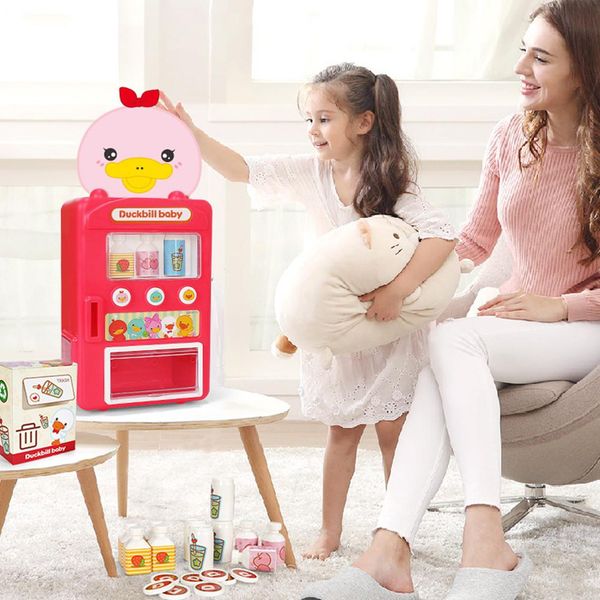 children simulate beverage vending machine play-house cute cartoon educational toy for kids
children simulate beverage vending machine play-house cute cartoon educational toy for kids