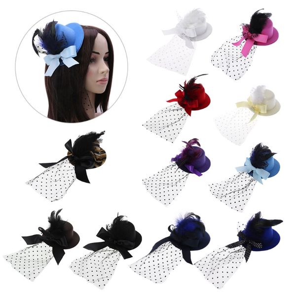 2018 fashion new women vintage fascinators leopard hat with veil bowknot feather hair clip party for girls lady high quality
2018 fashion new women vintage fascinators leopard hat with veil bowknot feather hair clip party for girls lady high quality