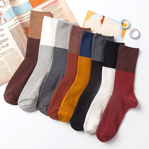 color-matching women tube socks comfortable warm dress cotton socks thick line street pile pile autumn winter new, Black;white
color-matching women tube socks comfortable warm dress cotton socks thick line street pile pile autumn winter new, Black;white