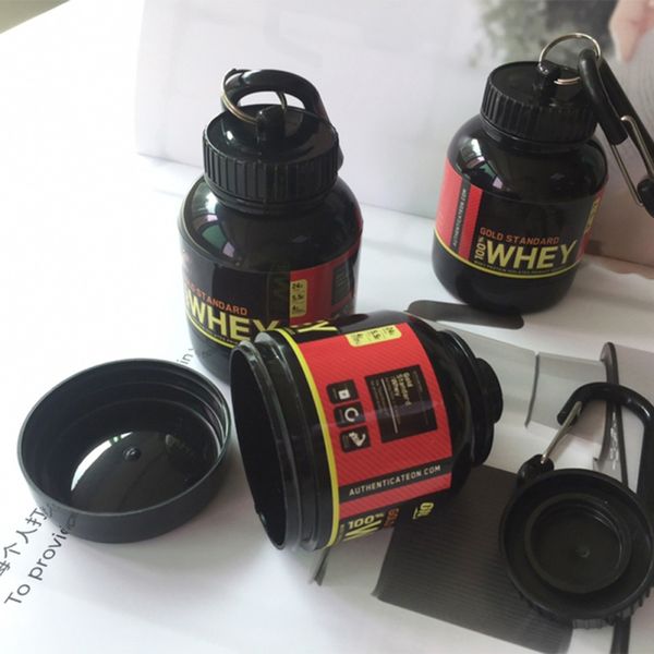 1pc portable protein container refillable bottle milk container storage feeding box musculation pillbox
1pc portable protein container refillable bottle milk container storage feeding box musculation pillbox