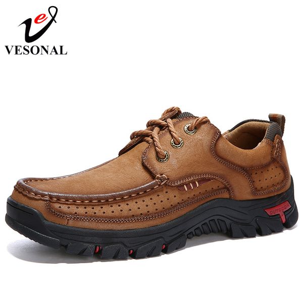 vesonal 2018 genuine leather walking casual male shoes for men footwear quality classic cargo work safety sneakers 3238, Black
vesonal 2018 genuine leather walking casual male shoes for men footwear quality classic cargo work safety sneakers 3238, Black