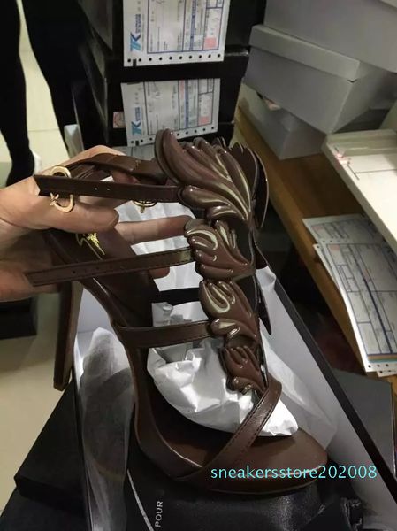 summer sandals high heels 2019 real p gold metal leaf women pumps night out party sandals dress shoes many color s08, Black
summer sandals high heels 2019 real p gold metal leaf women pumps night out party sandals dress shoes many color s08, Black