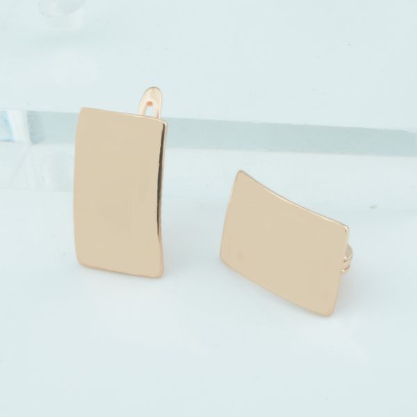 1 pair 3 choose women 585 rose gold color smooth earrings without stone drop earrings jewelry, Silver
1 pair 3 choose women 585 rose gold color smooth earrings without stone drop earrings jewelry, Silver