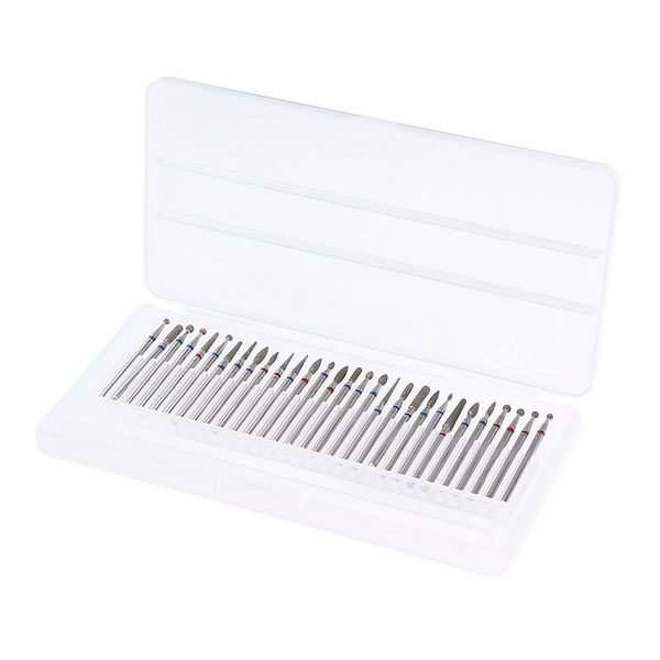 30pcs 2.35mm nail files drill bit manicure electric grinding polishing buffing head set manicure tools kit
30pcs 2.35mm nail files drill bit manicure electric grinding polishing buffing head set manicure tools kit