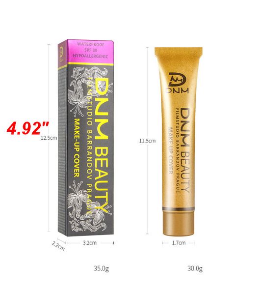 water-proof face foundation make-up cover - genic for all skin types concealer to cover acne bea134
water-proof face foundation make-up cover - genic for all skin types concealer to cover acne bea134