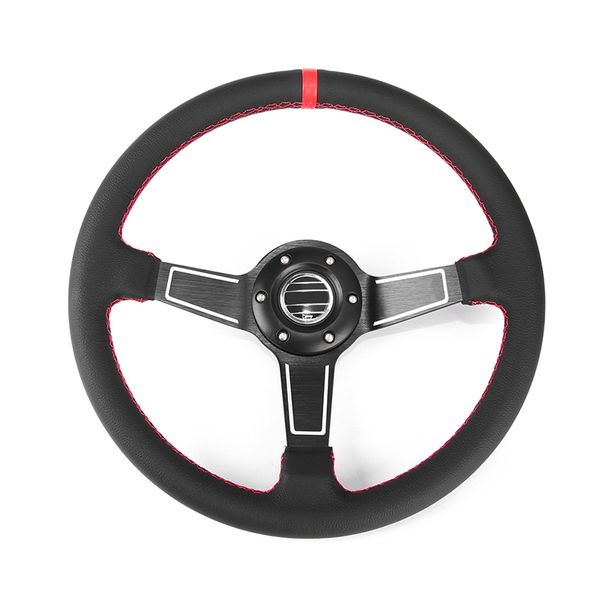 14'' 350mm steering wheel black real leather nd rally tuning drift racing steering wheel spco have logo
14'' 350mm steering wheel black real leather nd rally tuning drift racing steering wheel spco have logo