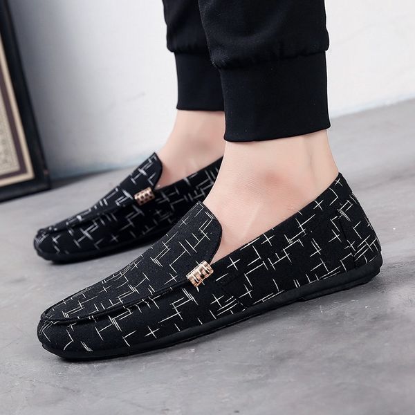 shoes male loafers fashion canvas sneakers walking men flats loafer casual shoes man breathable slip-on zapatos de hombre, Black
shoes male loafers fashion canvas sneakers walking men flats loafer casual shoes man breathable slip-on zapatos de hombre, Black