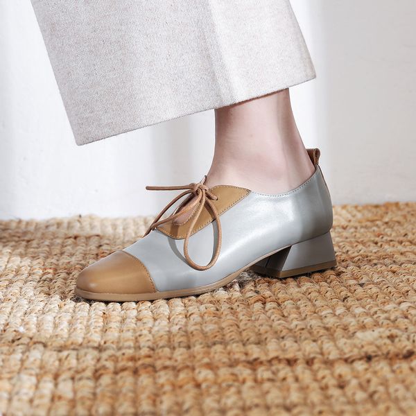 2019 new arrival genuine leather women loafers shoes fashion one eye lace-up design 2 colors casual shoes two color patchwork, Black
2019 new arrival genuine leather women loafers shoes fashion one eye lace-up design 2 colors casual shoes two color patchwork, Black