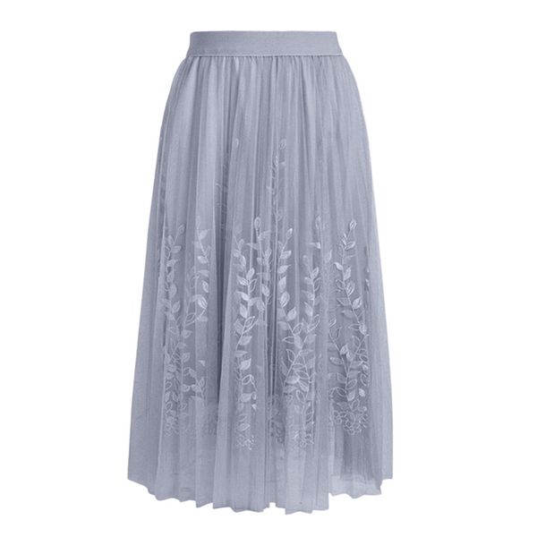 ostrich women skirts 2019 new arrivals womens casual skirt three-dimensional embroidery leaf mesh yarn skirts, Black
ostrich women skirts 2019 new arrivals womens casual skirt three-dimensional embroidery leaf mesh yarn skirts, Black