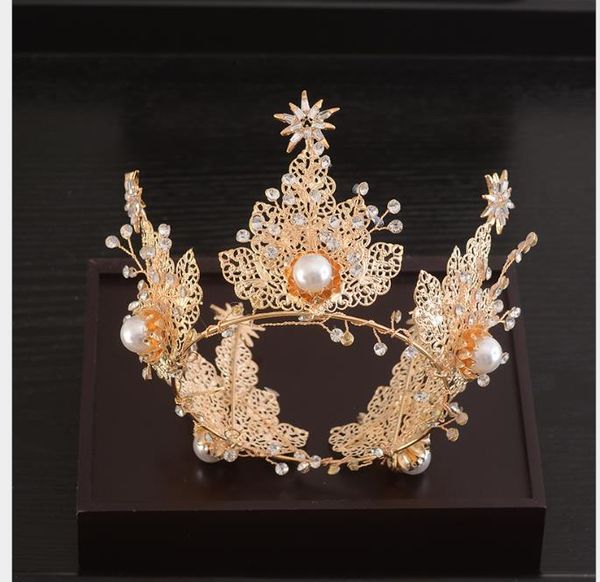 bride headwear diamond flower crown crystal retro marriage headwear accessories, Slivery;golden
bride headwear diamond flower crown crystal retro marriage headwear accessories, Slivery;golden