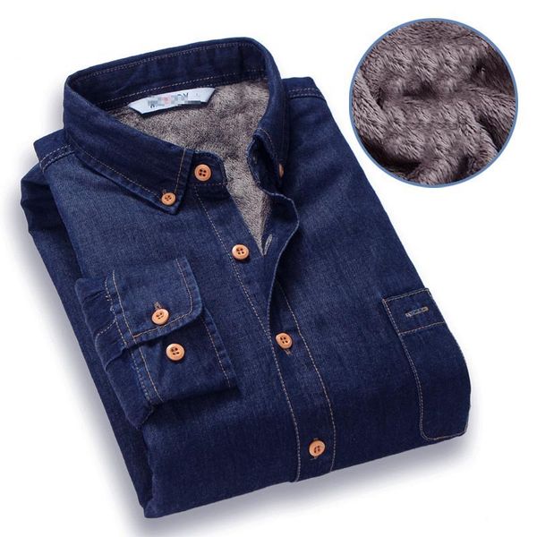 fashion brand winter jeans shirt men warm fleece lined velvet denim shirts 4xl male bottoming shirt, White;black
fashion brand winter jeans shirt men warm fleece lined velvet denim shirts 4xl male bottoming shirt, White;black