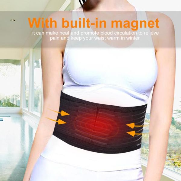 adjustable tourmaline self-heating magnetic therapy waist support belt belt lumbar back waist support brace posture corrector, Black;gray
adjustable tourmaline self-heating magnetic therapy waist support belt belt lumbar back waist support brace posture corrector, Black;gray