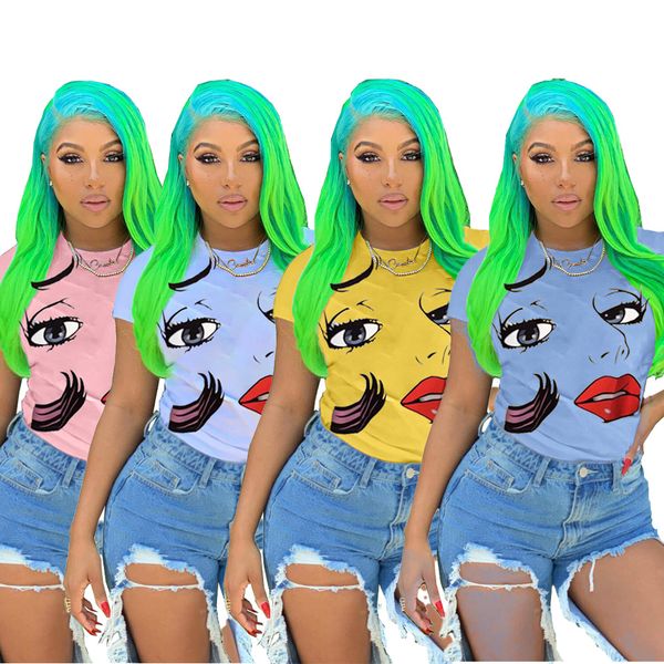 designer swimsuit yt3221 cross-border european and american fashion womens selling face printing round neck t-shirt, Black;gray
designer swimsuit yt3221 cross-border european and american fashion womens selling face printing round neck t-shirt, Black;gray