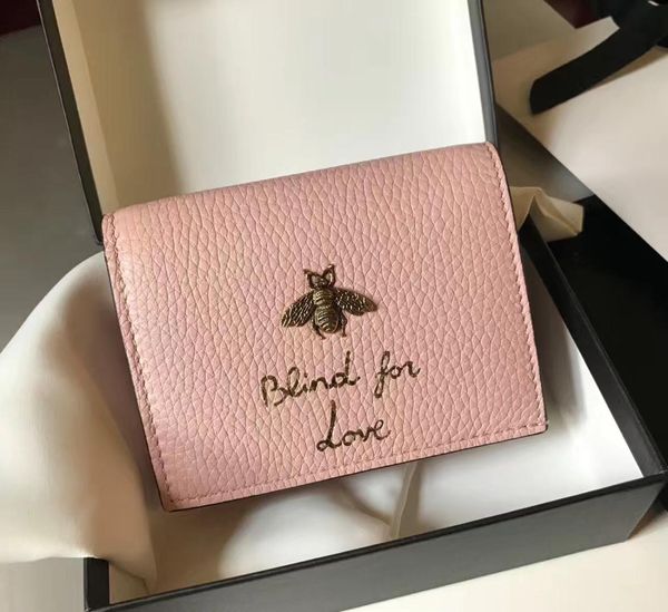 little bee wallet girl короткая, свежая, сложенная из воловьей кожи, новый кожаный кошелек, Red;black
little bee wallet girl короткая, свежая, сложенная из воловьей кожи, новый кожаный кошелек, Red;black