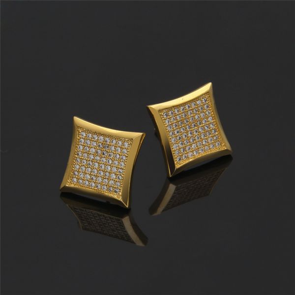 14mm new mens jewelry stud earrings hip hop cubic zirconia diamond fashion earrings copper white gold filled crystal stud earrings, Golden;silver
14mm new mens jewelry stud earrings hip hop cubic zirconia diamond fashion earrings copper white gold filled crystal stud earrings, Golden;silver