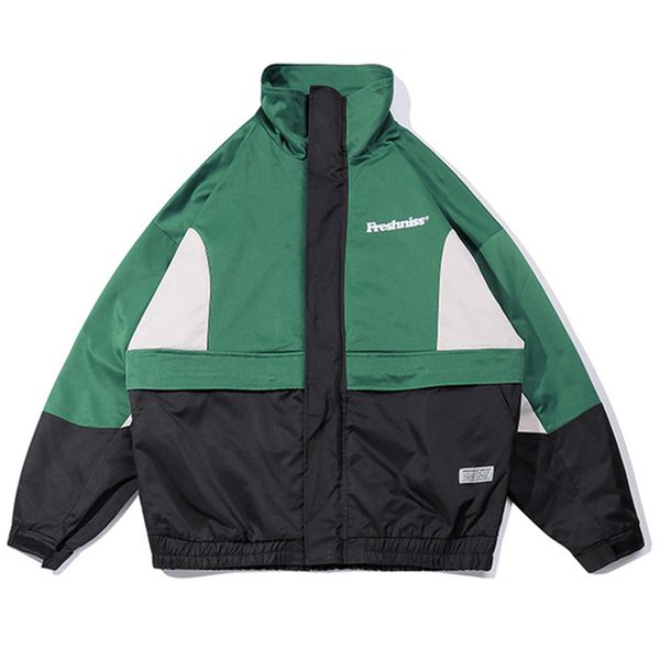plegie jackets men 2019 hiphop streetwear zipper jacket windbreaker patchwork coats autumn jackets casual harajuku coats, Black;brown
plegie jackets men 2019 hiphop streetwear zipper jacket windbreaker patchwork coats autumn jackets casual harajuku coats, Black;brown