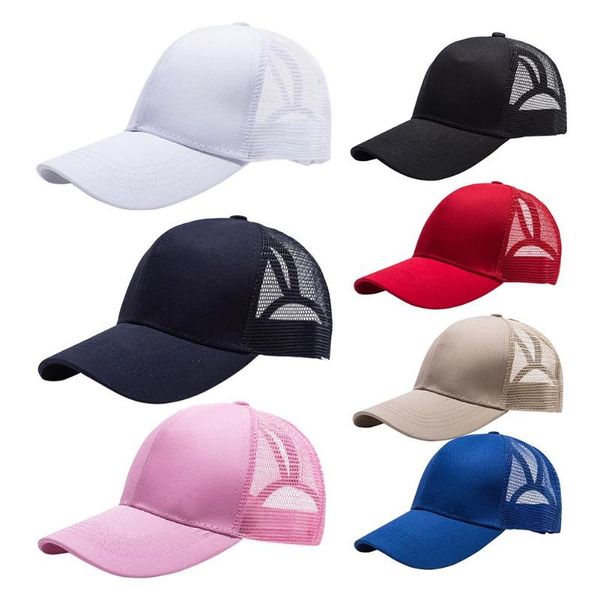 breathable ponytail baseball cap women outdoor adjustable pure color messy bun snapback mesh hat sports casual sun hats, Blue;gray
breathable ponytail baseball cap women outdoor adjustable pure color messy bun snapback mesh hat sports casual sun hats, Blue;gray