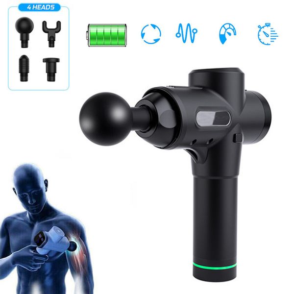 electric massage guns 20 files frequency muscle massager pain sport massage machine relax body slimming relief 4 heads
electric massage guns 20 files frequency muscle massager pain sport massage machine relax body slimming relief 4 heads