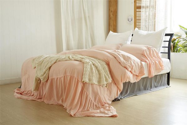 100% polyester pink mermaid style size solid color 1 duvet cover 2 pillowcase 3 pieces duvet cover set
100% polyester pink mermaid style size solid color 1 duvet cover 2 pillowcase 3 pieces duvet cover set