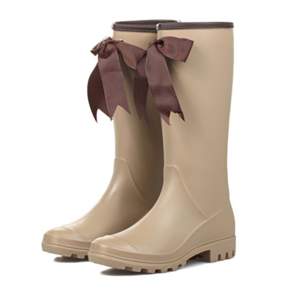 brand design boots mid-calf boots student bowknot pvc rain preppy shoes woman buckle rubber rainboots outdoor waterproof, Black
brand design boots mid-calf boots student bowknot pvc rain preppy shoes woman buckle rubber rainboots outdoor waterproof, Black