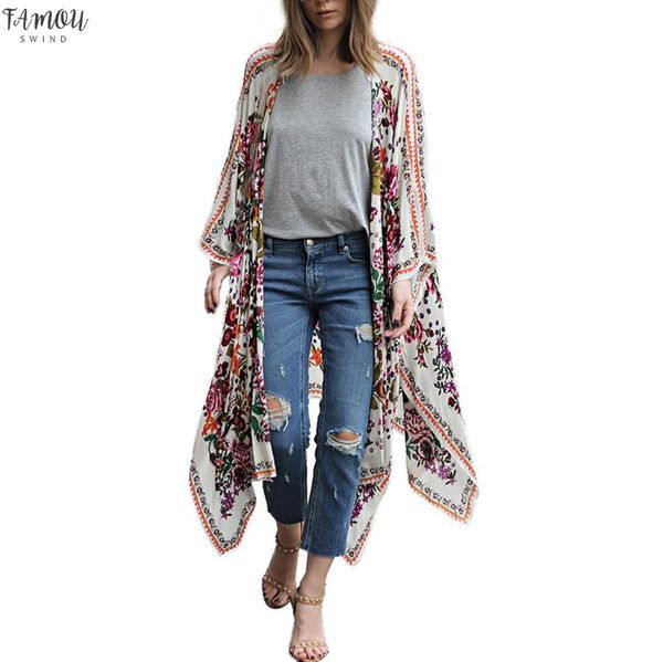 2020 plus size kimono cardigan casual summer blusa manga comprida feminina women shirts and brands printing applique flower, White
2020 plus size kimono cardigan casual summer blusa manga comprida feminina women shirts and brands printing applique flower, White
