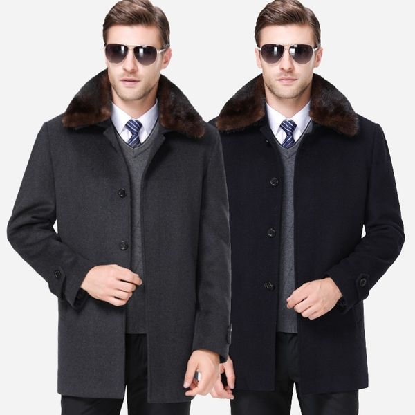 new luxury men mink turn-down collar liner wool coat casual single breasted thick warm plus size m l 2xl 3xl 4xl, Black
new luxury men mink turn-down collar liner wool coat casual single breasted thick warm plus size m l 2xl 3xl 4xl, Black