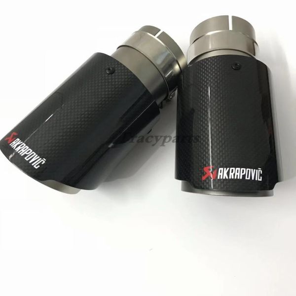 1pcs universal akrapovic exhaust tip carbon fiber exhaust muffler pipe id:2.5" (63mm) od:3.5'' (89mm) 4.5" (114mm
1pcs universal akrapovic exhaust tip carbon fiber exhaust muffler pipe id:2.5" (63mm) od:3.5'' (89mm) 4.5" (114mm