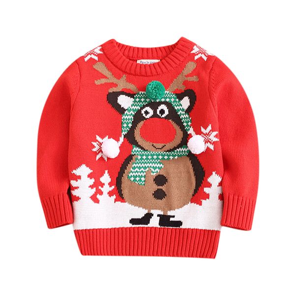 telotuny toddler baby kids boys girls christmas warm knit sweater thick fleece sweatshirt child cartoon clothes zo09, Black
telotuny toddler baby kids boys girls christmas warm knit sweater thick fleece sweatshirt child cartoon clothes zo09, Black