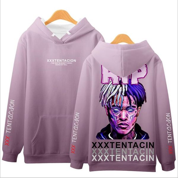 xxxtentacion commemorative hoodie men women hooded sweater boys girls sweater hoodies youth hip hop streetwear teens jacket with sweatshirts, Black
xxxtentacion commemorative hoodie men women hooded sweater boys girls sweater hoodies youth hip hop streetwear teens jacket with sweatshirts, Black