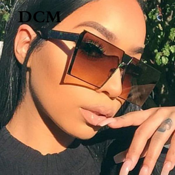 dcm new women sunglasses oversize uv400 gradient men women sun glasses vintage eyeglasses frames, White;black
dcm new women sunglasses oversize uv400 gradient men women sun glasses vintage eyeglasses frames, White;black
