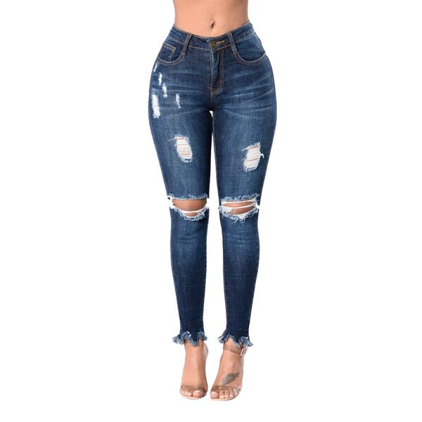 womail 2019 fashion hole ripped vintage women jeans denim hole female mid waist stretch slim pencil pants, Blue
womail 2019 fashion hole ripped vintage women jeans denim hole female mid waist stretch slim pencil pants, Blue