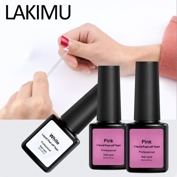 lakimu 8ml peel off protective nail polish manicure protected easy clean fast finger skin liquid tape gel nail care tool tweezer, Red;pink
lakimu 8ml peel off protective nail polish manicure protected easy clean fast finger skin liquid tape gel nail care tool tweezer, Red;pink
