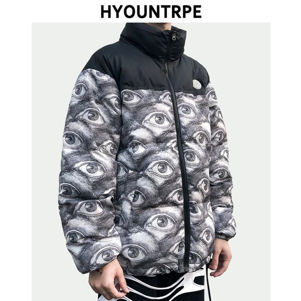 mens warm winter cotton-padded zipper jacket and coat new stand collar bomber jackets loose digital printing streetwear parkas, Black
mens warm winter cotton-padded zipper jacket and coat new stand collar bomber jackets loose digital printing streetwear parkas, Black