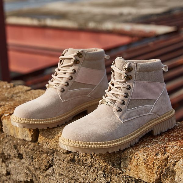 2019 new faux suede men's boots spring autumn winter men's shoes ankle boots snow shoes work large size 39-46, Black
2019 new faux suede men's boots spring autumn winter men's shoes ankle boots snow shoes work large size 39-46, Black