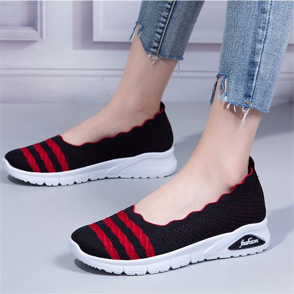 summer and autumn new shallow mouth breathable flying woven casual soft bottom mother shoes ladies non-slip women's shoes, Black
summer and autumn new shallow mouth breathable flying woven casual soft bottom mother shoes ladies non-slip women's shoes, Black